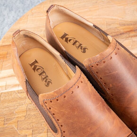 Kork-Ease Gertrude Brown Slip-On Shoes Size 9.5 M Boho Western Cowgirl Style - Picture 7 of 8